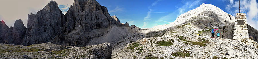 Panorama dal Sasso Arduini (2582 m)